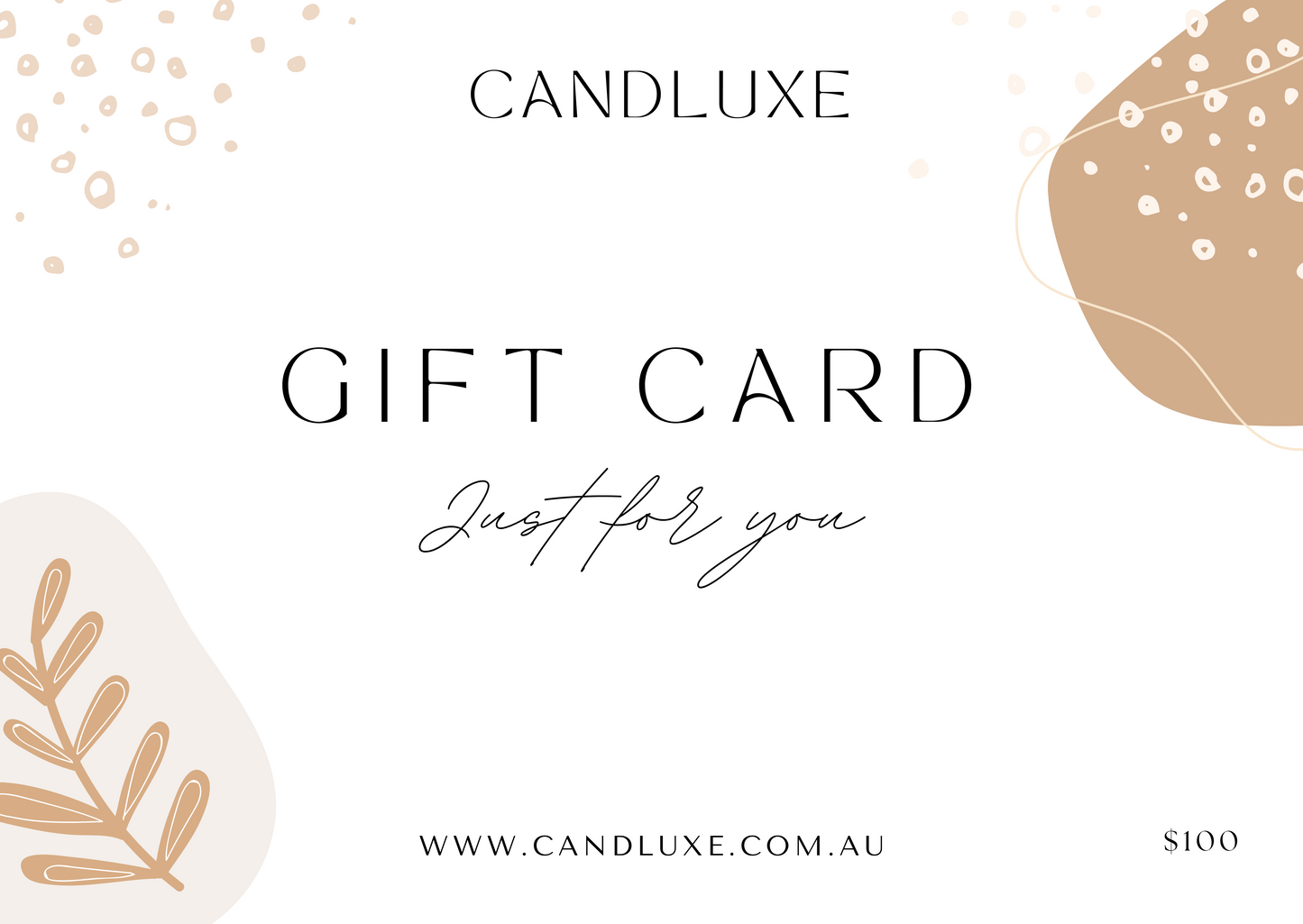 Candluxe Gift Card