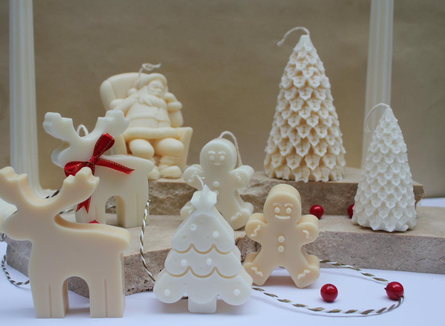 Small Christmas Tree Candle