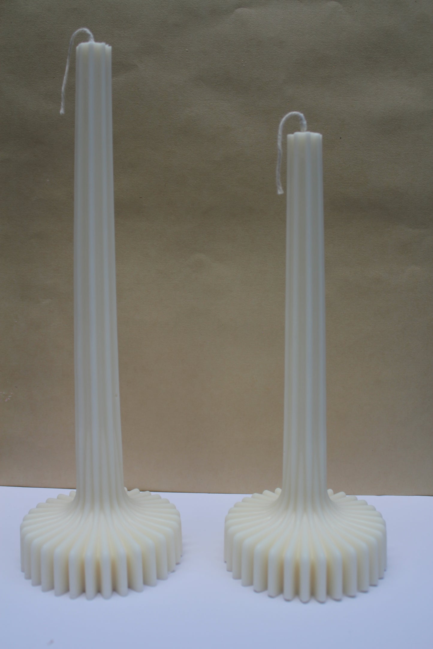 Fluted Pillar Candle