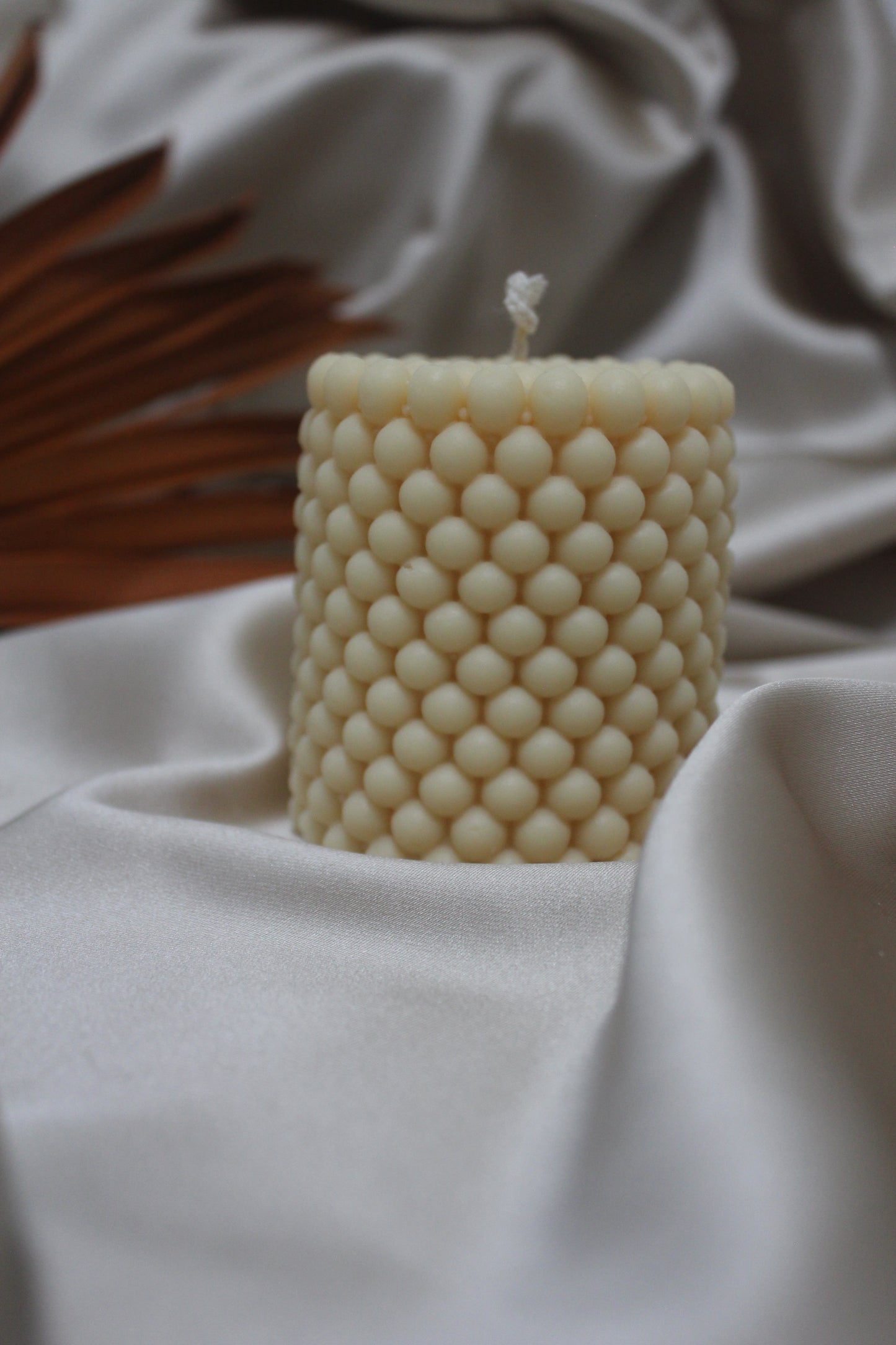 Pearl Pillar Candle