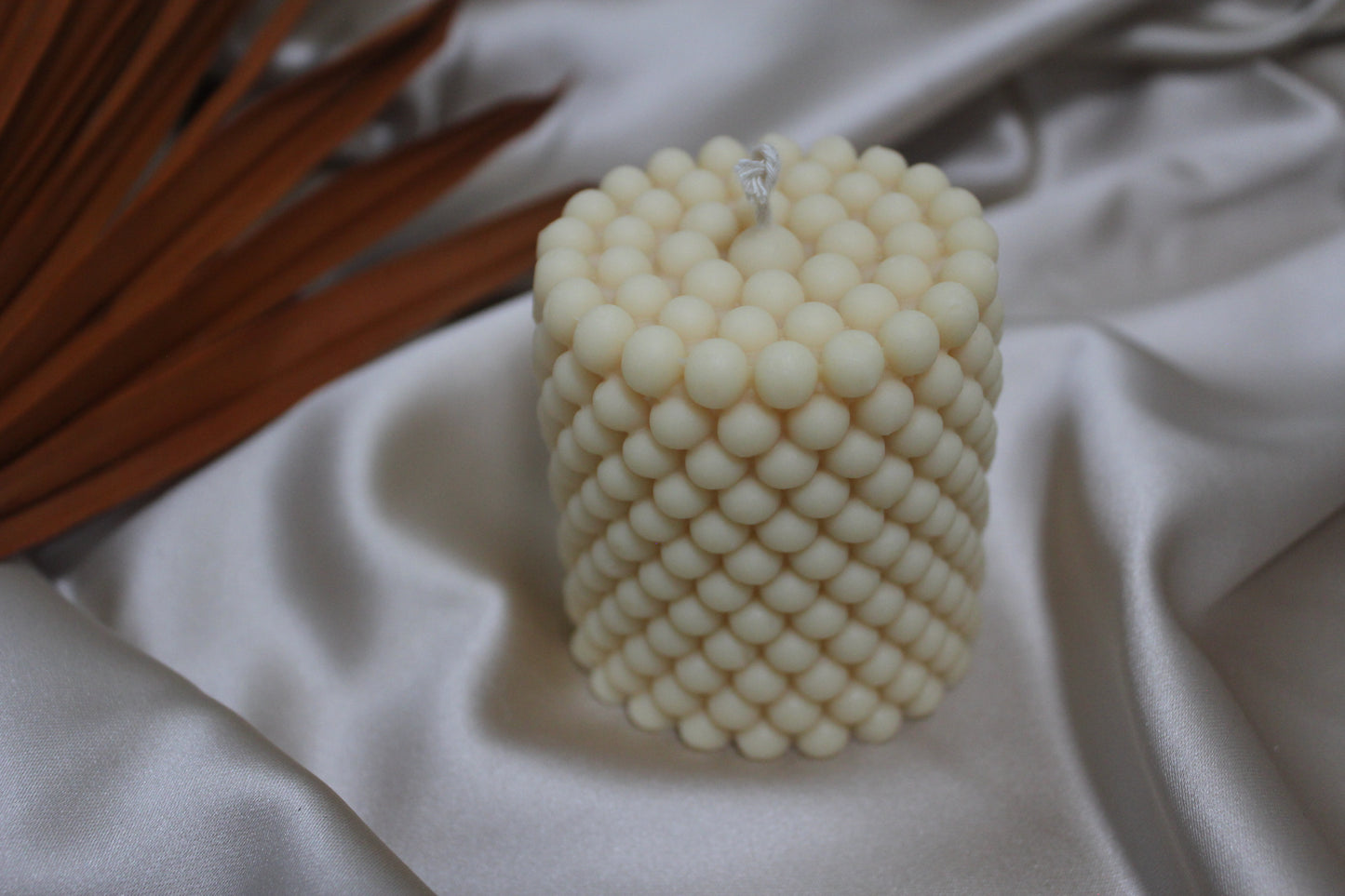 Pearl Pillar Candle