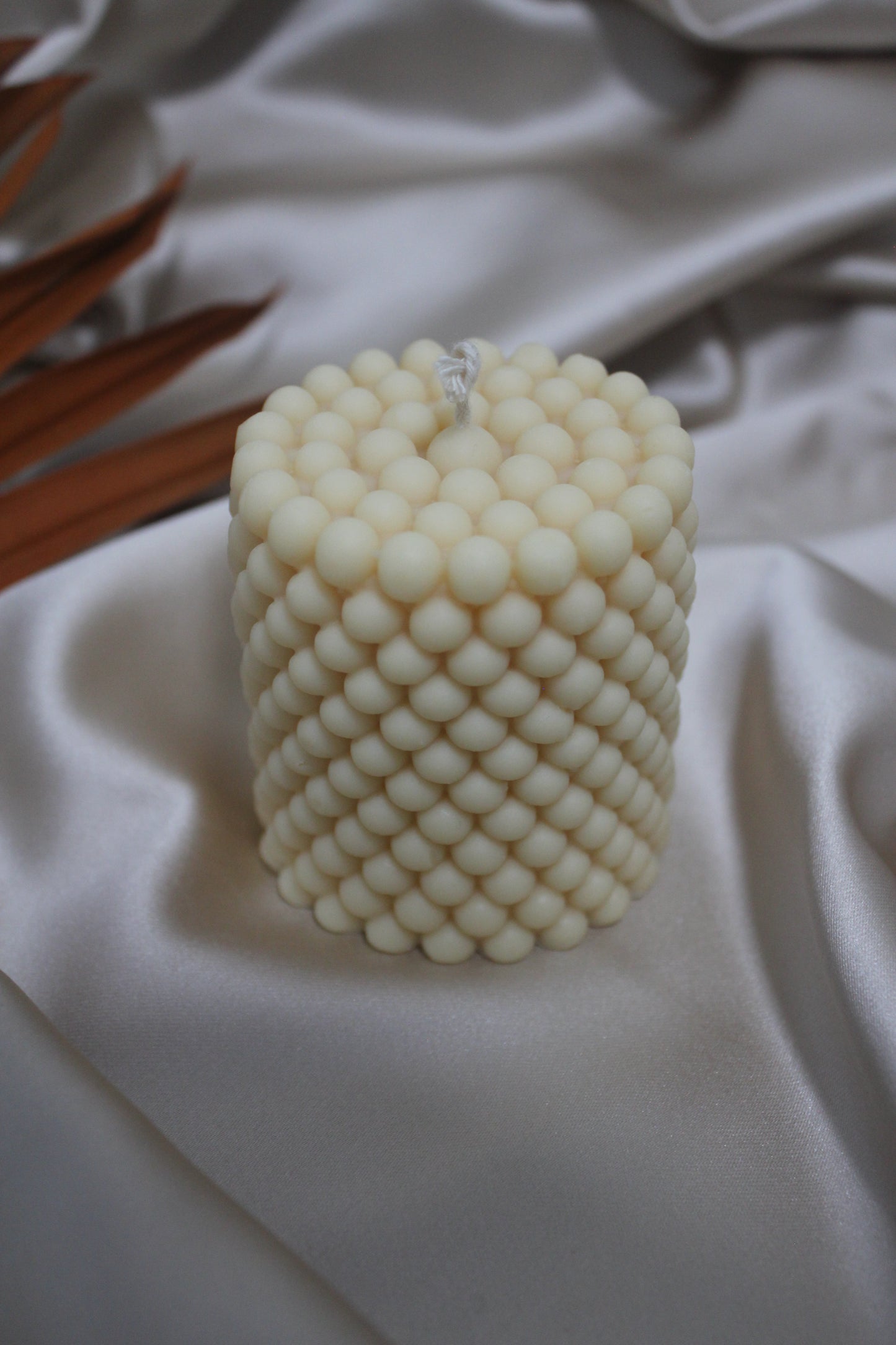 Pearl Pillar Candle