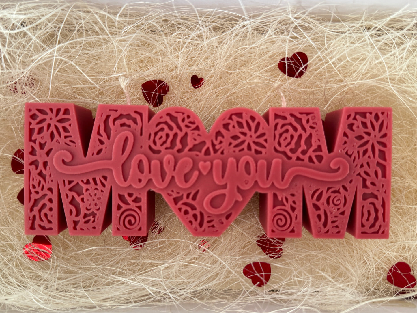 Love You Mum Candle