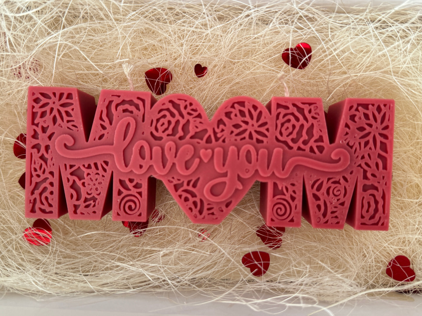 Love You Mum Candle