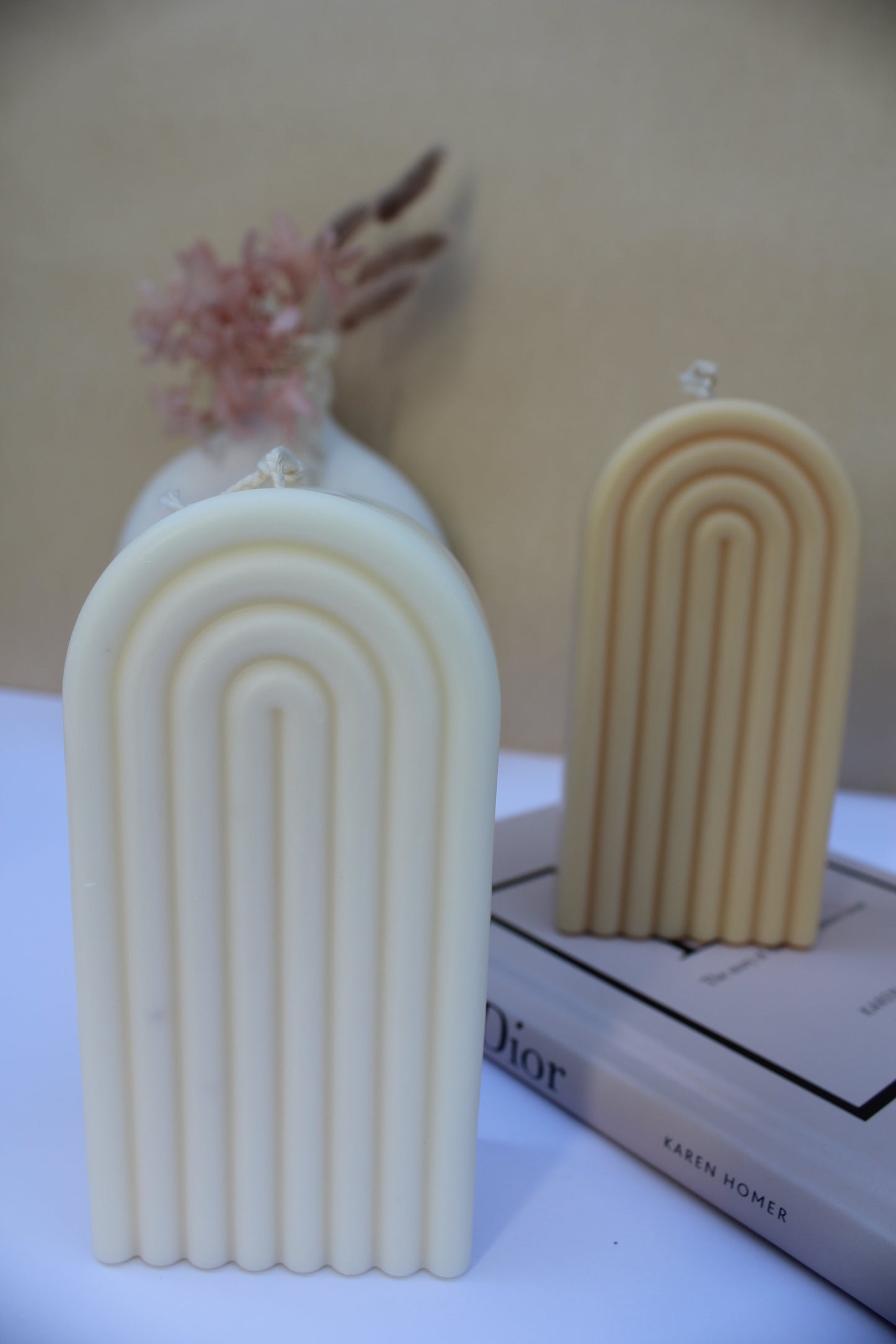 Rainbow Arch Candle