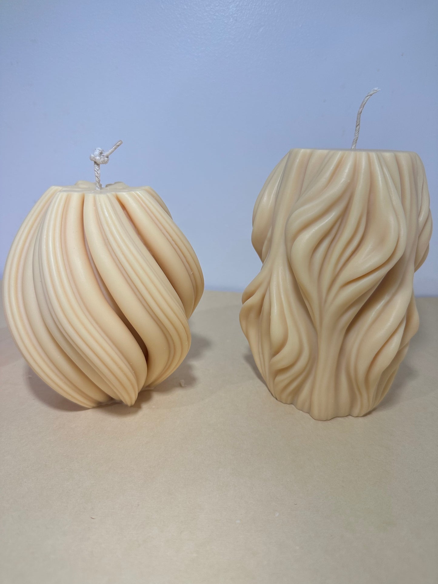 Swirl Candles