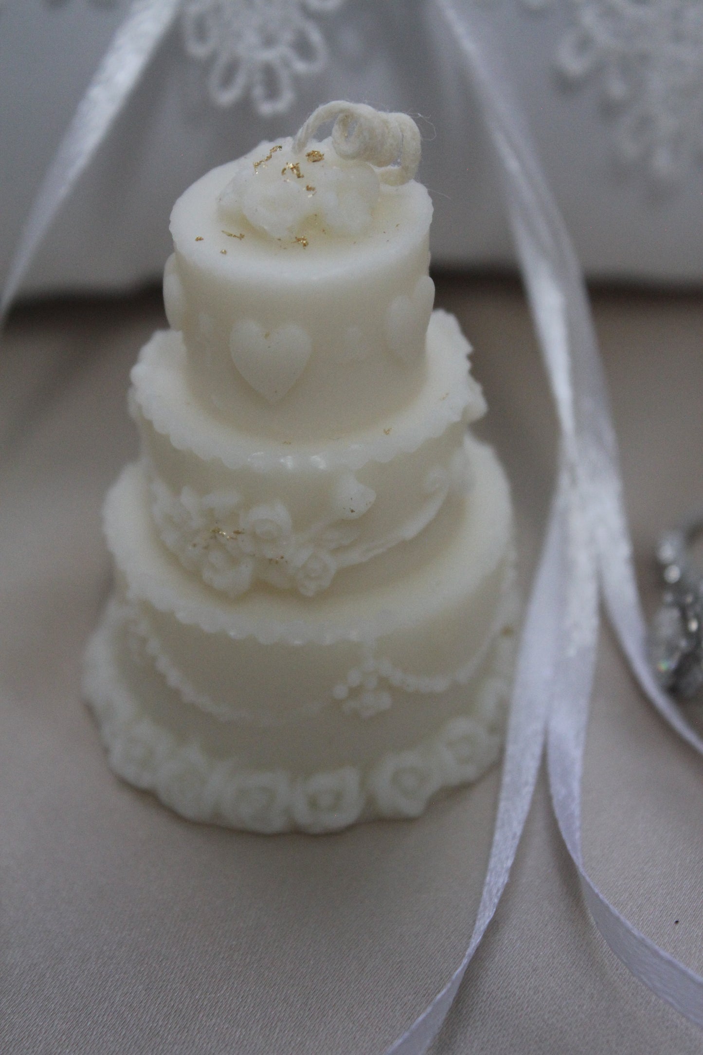 Wedding Cake Candle