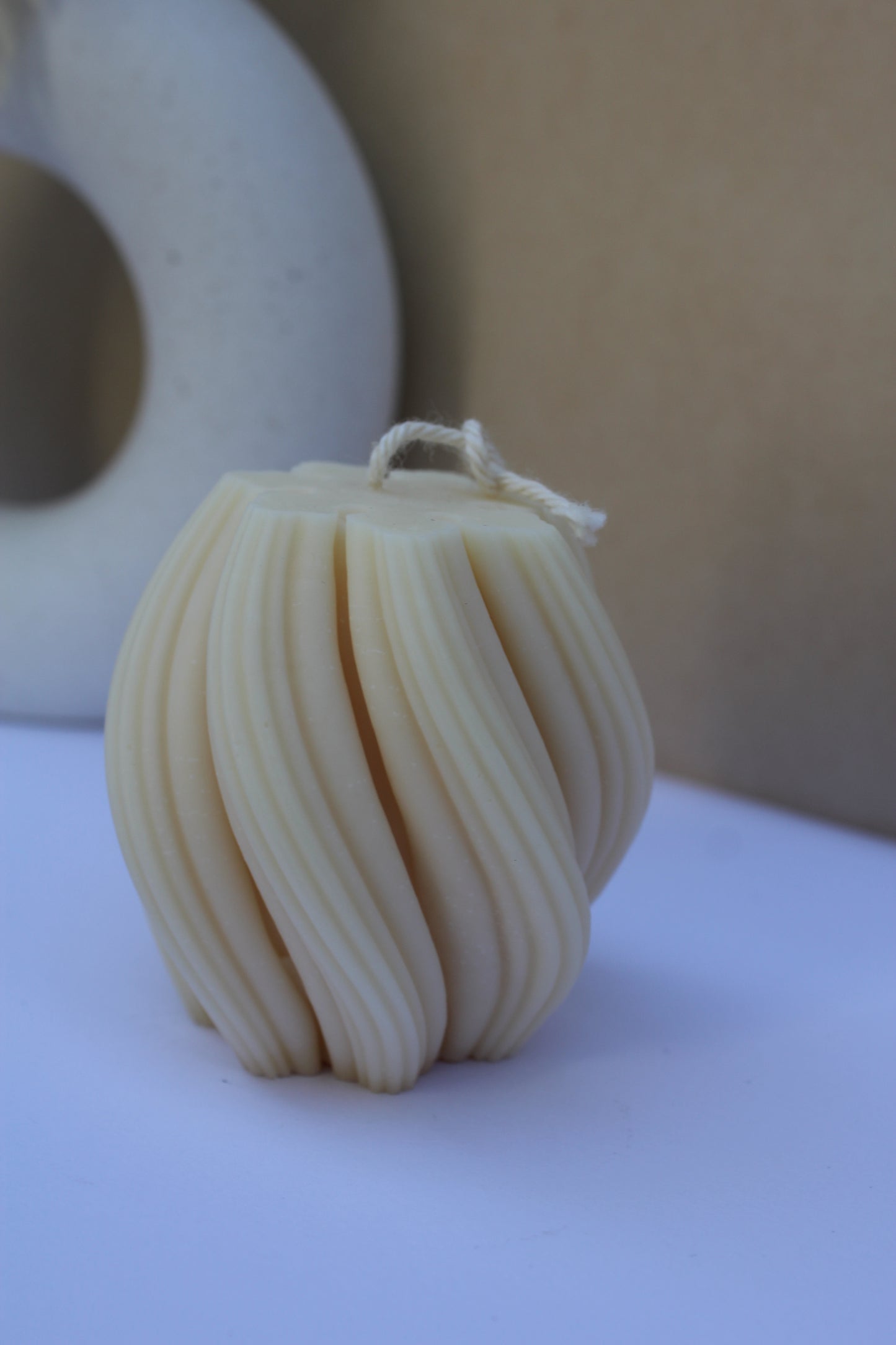 Swirl Candles