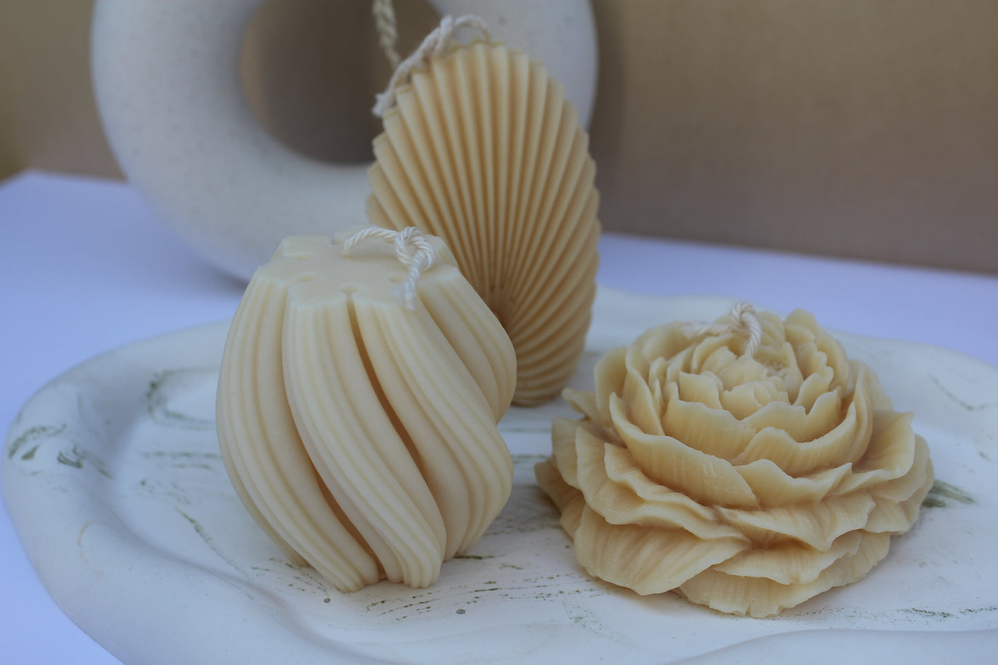 Swirl Candles
